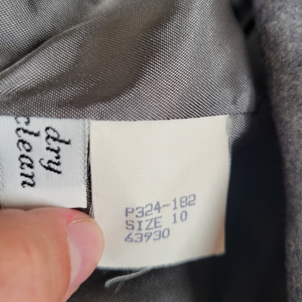 Pendleton Gray Wool 2 Button Blazer Jacket Women … - image 4